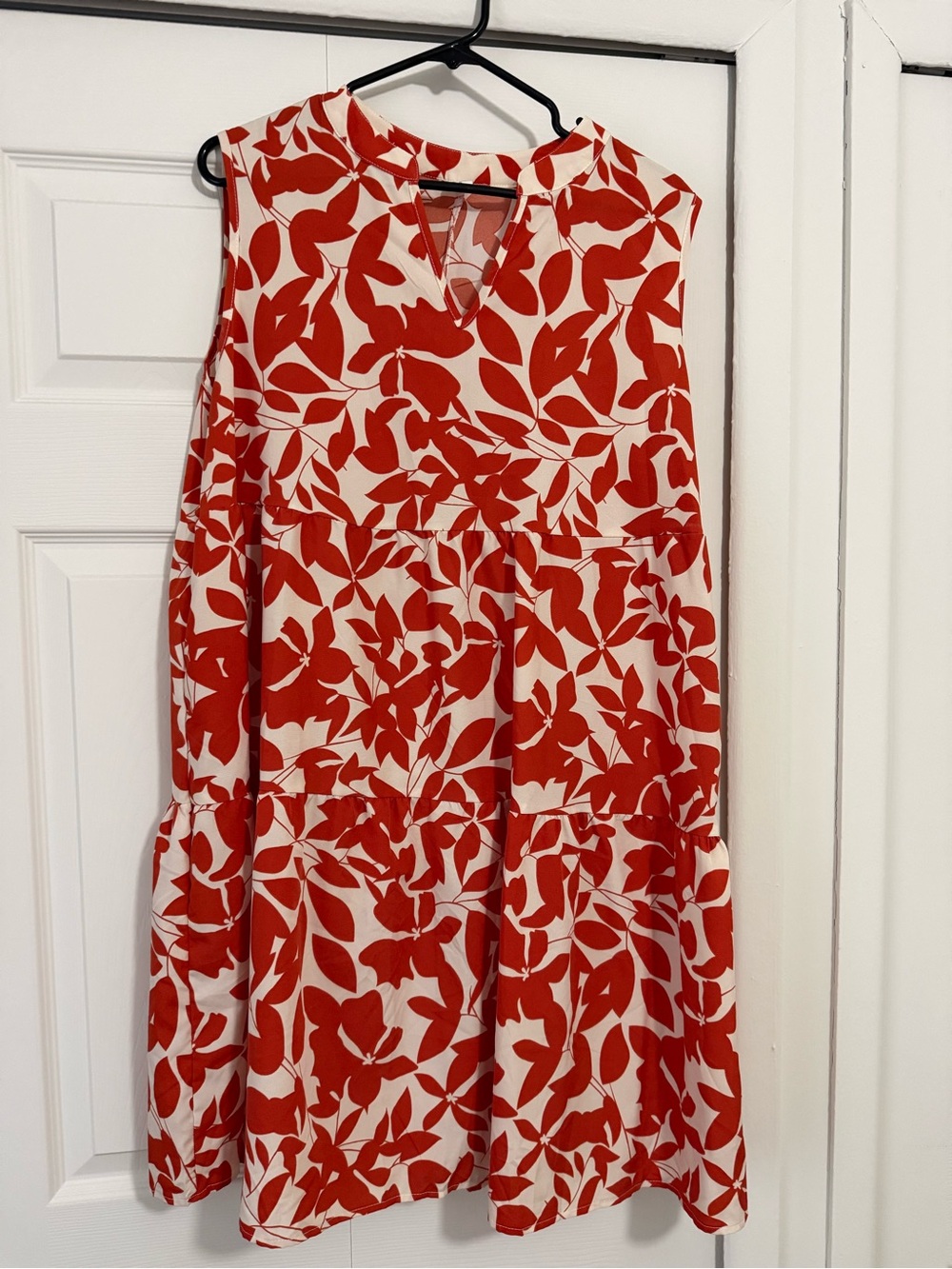Sleeveless shift dress